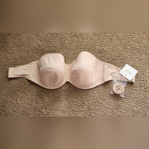 NWT 34G Panache Strappless Bra